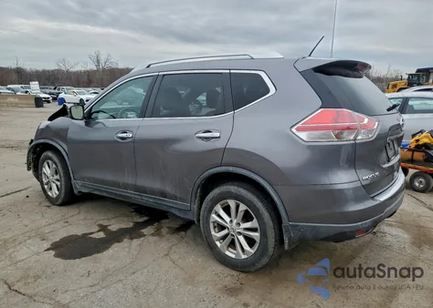 2016 Nissan Rogue S из США, поврежденный, VIN KNMAT2MV6GP680727